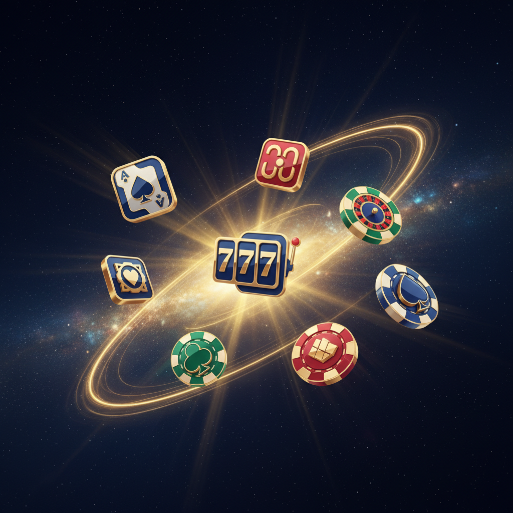 Casino selection scene for playing Chicken Shoot by InOut Games